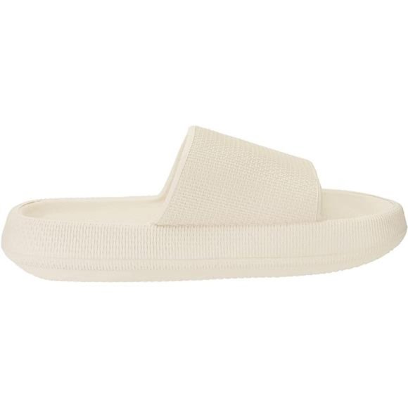 Pillow Slippers Women Men Non Slip Quick Drying Shower Slides Bathroom Sandals - Picture 2 of 6